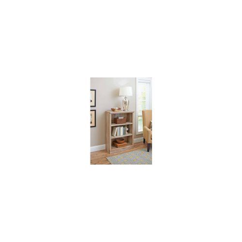  Better Homes and Gardens Crossmill Collection 3-Shelf Bookcase, Weathered