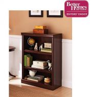 Better Homes and Gardens Ashwood Road 3-Shelf Bookcase, Cherry Finish
