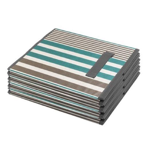  Better Homes and Gardens.. Bookshelf Square Storage Cabinet 4-Cube Organizer (Weathered) (White, 4-Cube) (Aqua, Set of 6 Storage Bins)