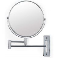 Better Living Products Cosmo Wall Mount Mirror with Folding Arm, Chrome