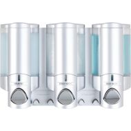 Better Living Products 76335-1 Aviva Three Chamber Dispenser, Satin Silver