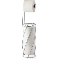 Better Living Products 54640 TWIST Toilet Caddy and Toilet Paper Reserve, Chrome