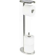 Better Living Products 54586 OVO Toilet Caddy with Tray, Polished Nickel