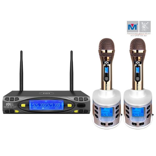  Better Music Builder VM-93C G5 Pro UHF Rechargeable Wireless Microphone System