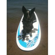 Better Surf...than Sorry Pup Deck SUP Traction Pad for Dogs Stand Up Paddleboard Deck Padding (Paw Prints Style)