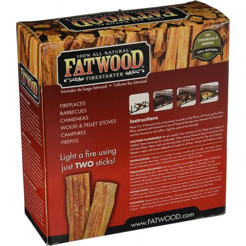  Better Wood Products Fatwood Firestarter Box, 3 Pounds