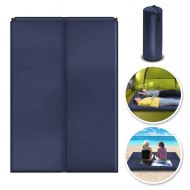 BetterHabitat BenefitUSA Outdoor Folding Camping Mat Moistureproof Sleeping Bed 2 Person Mattress Cushion