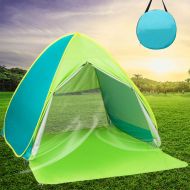 Betty Pop Up Beach Tent Large 1-2 Persons,UPF 50 + UV Protection Sun Shelter Sun Shade,Automatic Kids Portable Tent Family Cabana Beach Shelter for Fishing Camping Garden Outdoor