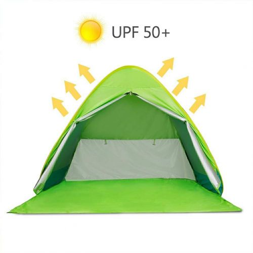  Betty Pop Up Beach Tent Large 1-2 Persons,UPF 50 + UV Protection Sun Shelter Sun Shade,Automatic Kids Portable Tent Family Cabana Beach Shelter for Fishing Camping Garden Outdoor