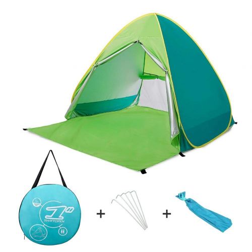  Betty Pop Up Beach Tent Large 1-2 Persons,UPF 50 + UV Protection Sun Shelter Sun Shade,Automatic Kids Portable Tent Family Cabana Beach Shelter for Fishing Camping Garden Outdoor