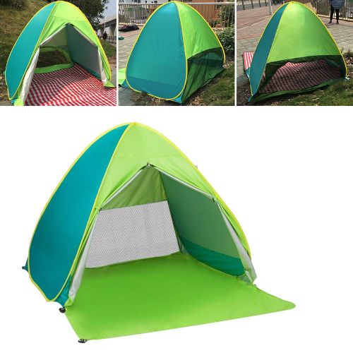 Betty Pop Up Beach Tent Large 1-2 Persons,UPF 50 + UV Protection Sun Shelter Sun Shade,Automatic Kids Portable Tent Family Cabana Beach Shelter for Fishing Camping Garden Outdoor
