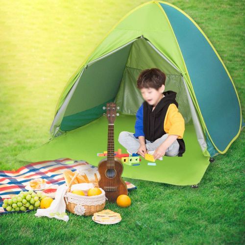  Betty Pop Up Beach Tent Large 1-2 Persons,UPF 50 + UV Protection Sun Shelter Sun Shade,Automatic Kids Portable Tent Family Cabana Beach Shelter for Fishing Camping Garden Outdoor