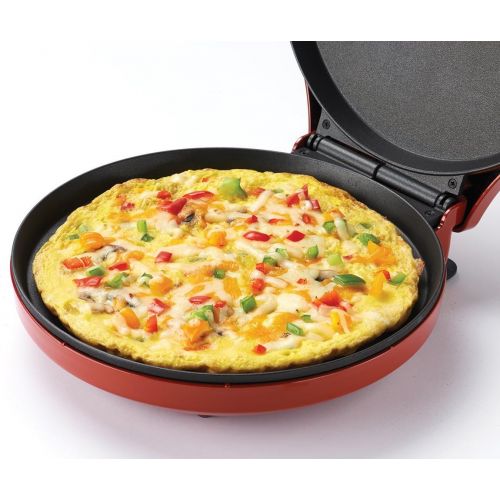  Betty Crocker BC-2958CR Pizza Maker, 1440 Watts, Red, 2.3, Metal: Kitchen & Dining