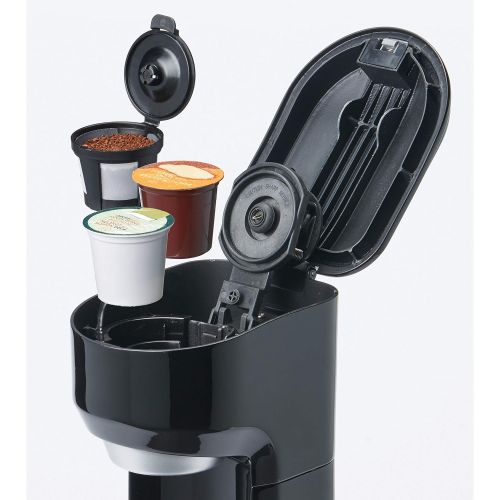  [아마존베스트]Betty Crocker WACBC3800CB Single-Serve Pod Coffee Maker, One Size, Black