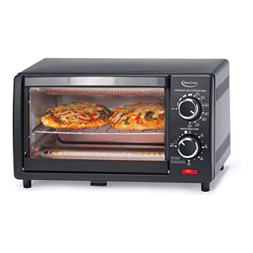  Betty Crocker BC-1664CB Toaster Oven, 0.9 L, Black