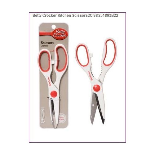  Bundle of 7 Betty Crocker Essential Starter Kitchen Gadgets- Includes Measuring Cups, Measuring Spoons, Spatula, Cutting Board, Pizza Cutter, Scissors, 2 Cup Measuring Cup Plus SIX