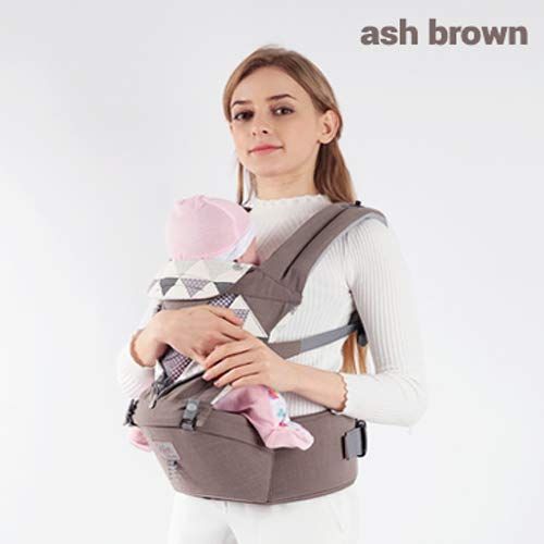  Between BETWEEN Bamboo All in One Baby Carrier & Hipseat (Ash Brown) / Made in Korea [ Ship by DHL Express ]