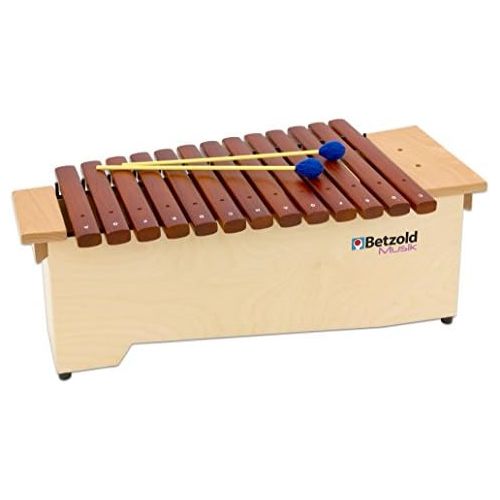  [아마존베스트]Betzold Musik 9945 Alto Xylophone - Hardwood Sound Sticks Light and Handy