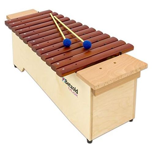  [아마존베스트]Betzold Musik 9945 Alto Xylophone - Hardwood Sound Sticks Light and Handy