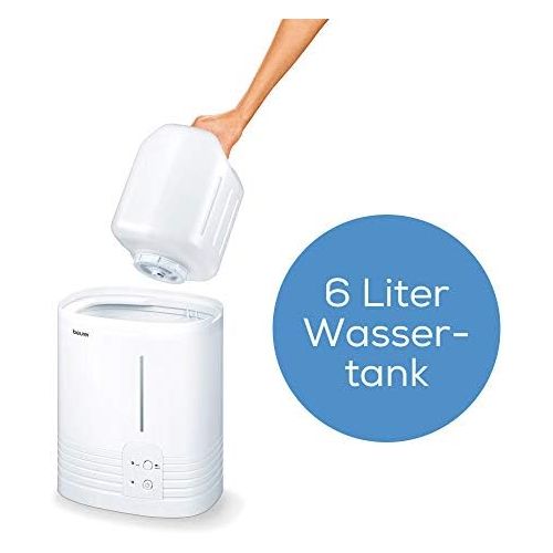  [아마존베스트]Beurer Humidifier, with Hot Water Evaporation