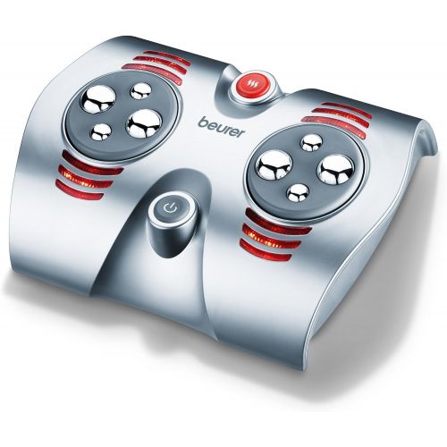  Beurer North America Beurer Shiatsu Foot Massager with 8 Rotating Massage Nodules and Optional Heat Function