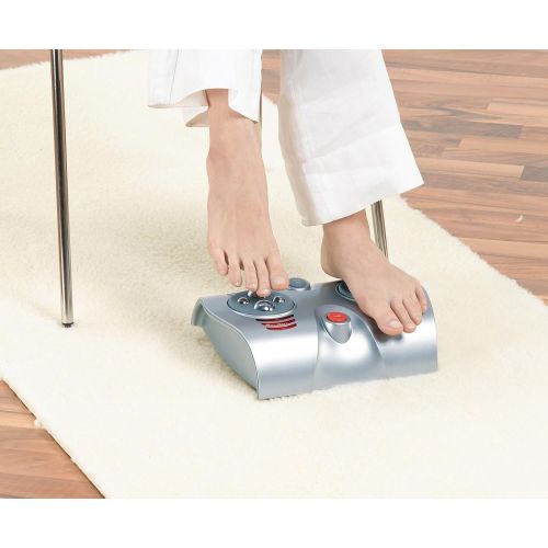  Beurer North America Beurer Shiatsu Foot Massager with 8 Rotating Massage Nodules and Optional Heat Function