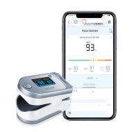 Beurer Bluetooth Digital Fingertip Pulse Oximeter, Blood Oxygen Saturation & Pulse Rate Monitor with...