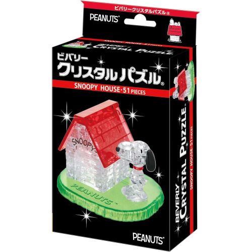  Beverly Crystal Puzzle Snoopy House (Japan Import)