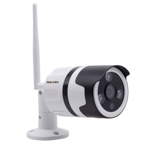  Bewachen Home Security Camera, 720P HD Night Vision WiFi Bullet Cameras IP66 Waterproof Surveillance, IR LED Motion Detection IP Cameras for Indoor and Outdoor