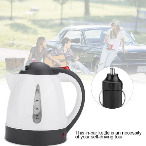  Bewinner Tragbare 1000 ml 24 V Reise Auto Truck Wasserkocher Zuverlassige Durchlauferhitzer Flasche fuer Tee Kaffee Machen