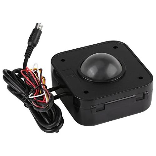  [아마존베스트]Bewinner LED Trackball Mouse Arcade Trackball Mouse for PC Illuminated 4.5cm Round LED Trackball Mouse PS/2 PCB Connector for Arcade