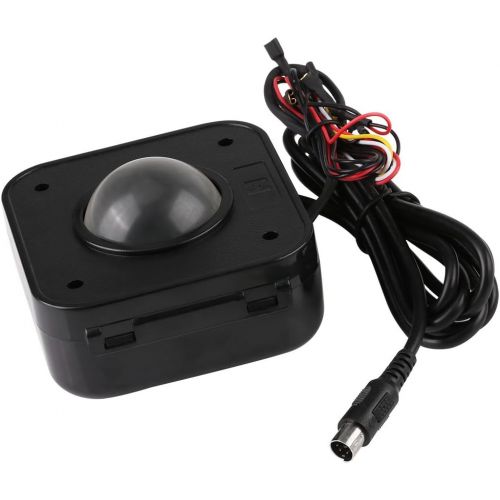  [아마존베스트]Bewinner LED Trackball Mouse Arcade Trackball Mouse for PC Illuminated 4.5cm Round LED Trackball Mouse PS/2 PCB Connector for Arcade