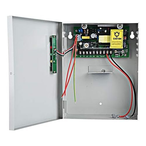  [아마존베스트]Bewinner Access Control Power Supply DC 12V/5A AC 110-240V Door Access Control System Switching Power Supply UPS Power Supply Door Access Control System Kit