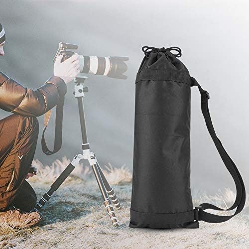  Bewinner Camera Tripod Bag Black Portable Folding Outdoor Oxford Padded Tripod Bag Strap Camera Tripod Photography Carry Bag for Camera Tripod, Monopod, Microphone Tripod(45cm)