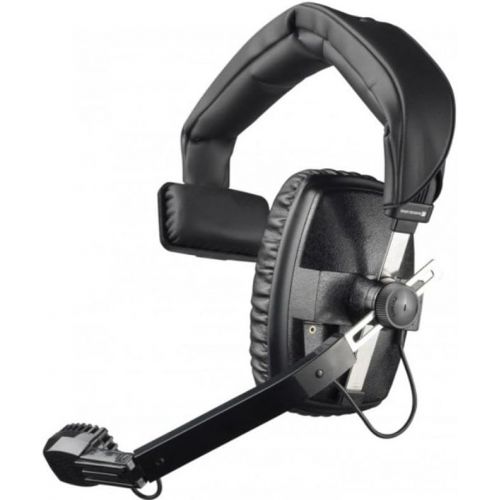  Beyerdynamic DT-108-200-400-BLACK Single-Ear Headset with Dynamic Hypercardioid Microphone, 400 Ohms, Black