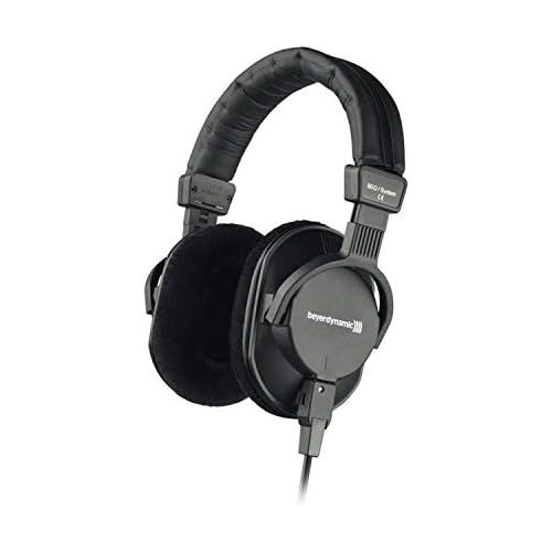  Beyerdynamic DT-250-250OHM Lightweight Closed Dynamic Headphone for Broadcast and Recording Applications, 250 Ohms