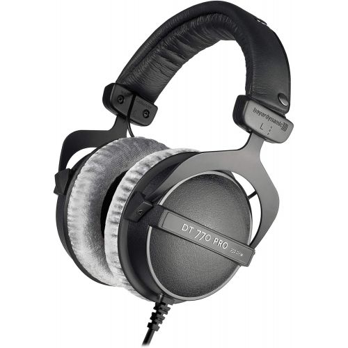  Beyerdynamic DT-770-PRO-250 Studio Headphones+Mackie 4Way Distribution Amplifier