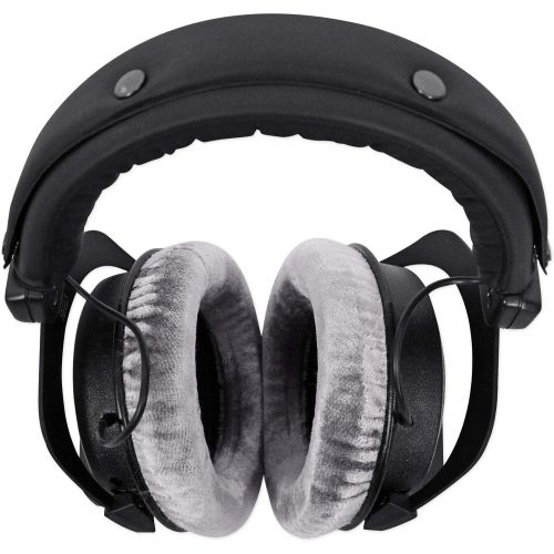  Beyerdynamic DT-770-PRO-250 Studio Headphones+Mackie 4Way Distribution Amplifier