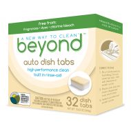 New! Beyond Natural Auto Dishwasher Tabs - USDA Certified 75% Biobased - Fragrance & Dye Free...