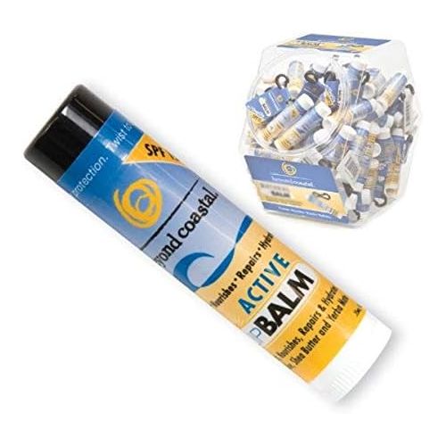  Beyond Coastal Active Lip SPF 15 Balm (.15-Ounce, 100 Pieces)