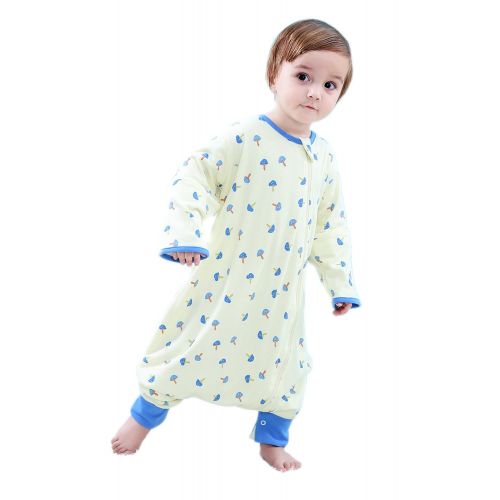  Beyond Your Thoughts Baby 100% Cotton Wearable Blanket Baby Sleeping Bag Spring/Autumn/Winter (3mos-6.5year)