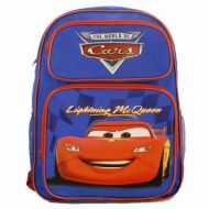 Beyondstore Disney Cars 16 Large School Backpack Blue Lighting McQueen @Licensed Product@