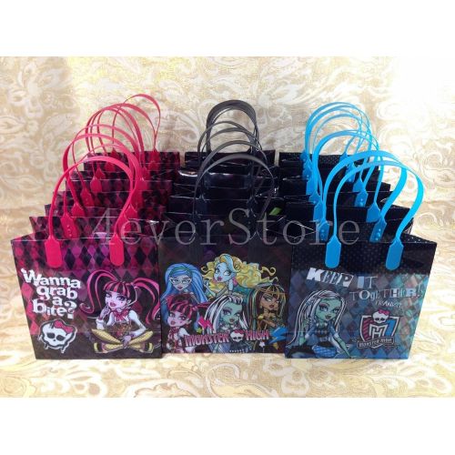  Beyondstore Monster High Small Party Favor Goody Bags 36x