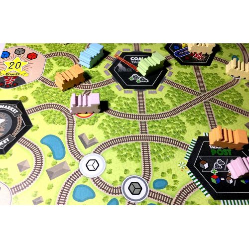  Bezier Games Whistle Stop Board Games