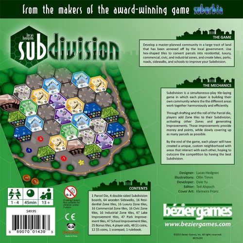  Bezier Games Subdivision