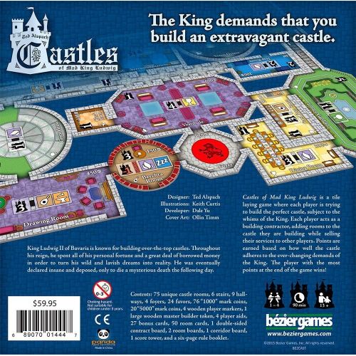  Bezier Games Castles of Mad King Ludwig