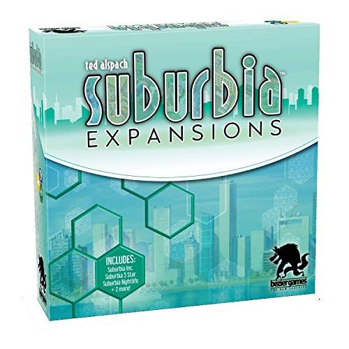  Bezier Games Suburbia Expansions , Blue