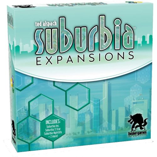  Bezier Games Suburbia Expansions , Blue