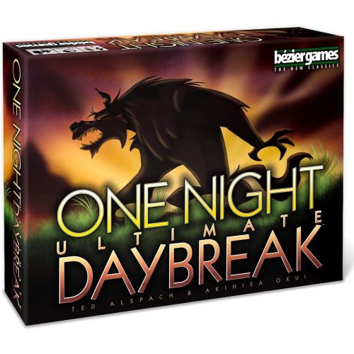  Bezier Games Bezier Board Games One Night Ultimate Werewolf Black & One Night Ultimate Werewolf Daybreak