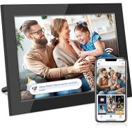 10.1 Inch WiFi Digital Picture Frame, Digital Photo Frame with 32GB Storage and SD Card Slot, IPS HD Touch Screen Share Photos and Videos Remotely via APP - Gift for Friends and Family